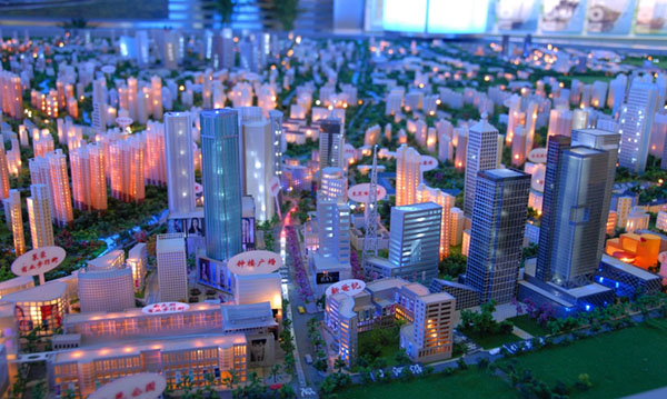 规划建筑模型